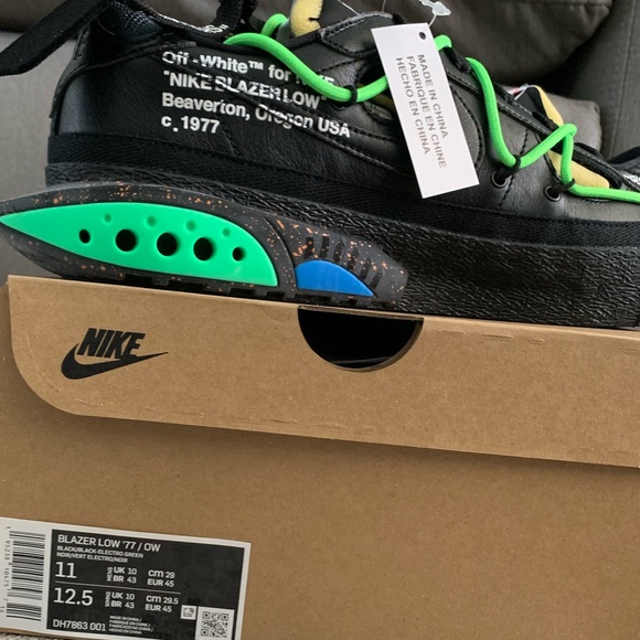 NWT - Off White x Nike Blazer Low ‘77 - Sz 11 - Picture 2 of 10